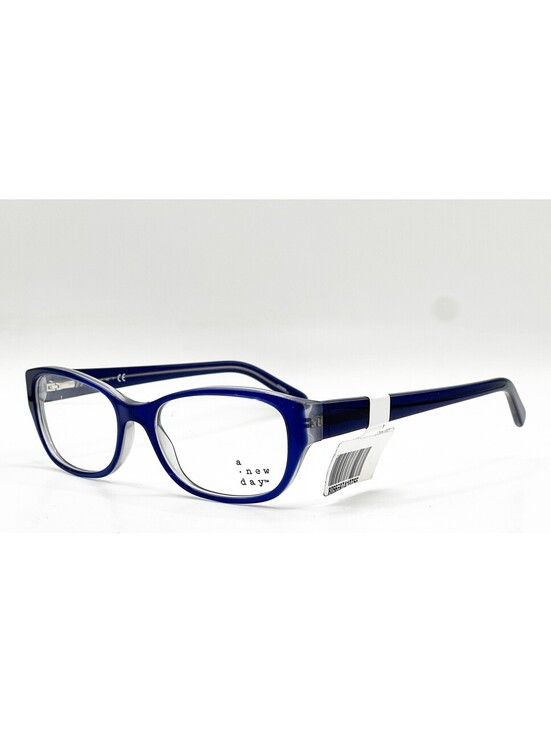 a new day Accessories - A New Day A32098 1011 Blue Shine Authentic Eyeglasses 53-17-140
